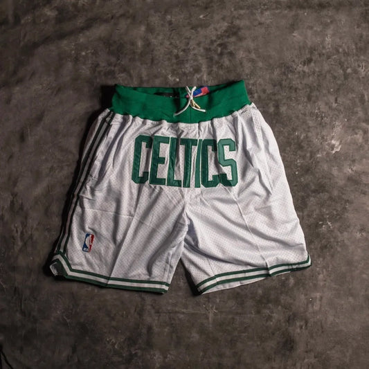 Short Boston Celtics Blanco Retro