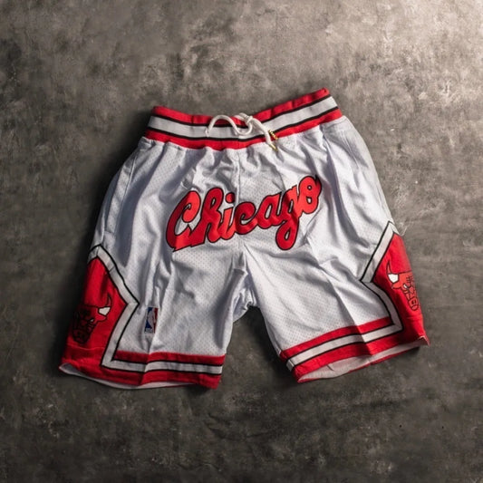 Short Chicago Bulls Blanco